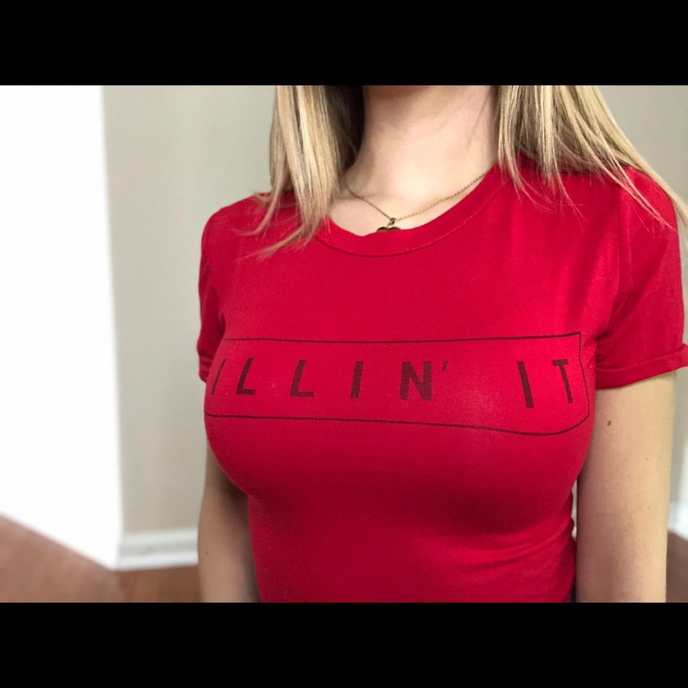 FashionNova “KILLIN IT” Crop